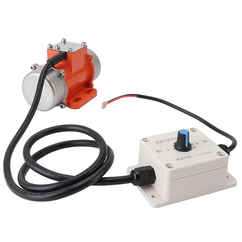 Concrete Screed Vibrator - Silnik wibracyjny Feb.12V, stop aluminium, 4000