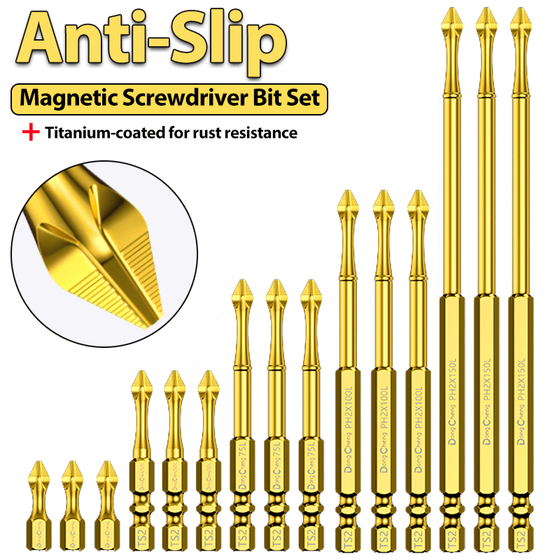 Magnetic Drill Press - Bit magnetyczny PH2 z powłoką tytanową,