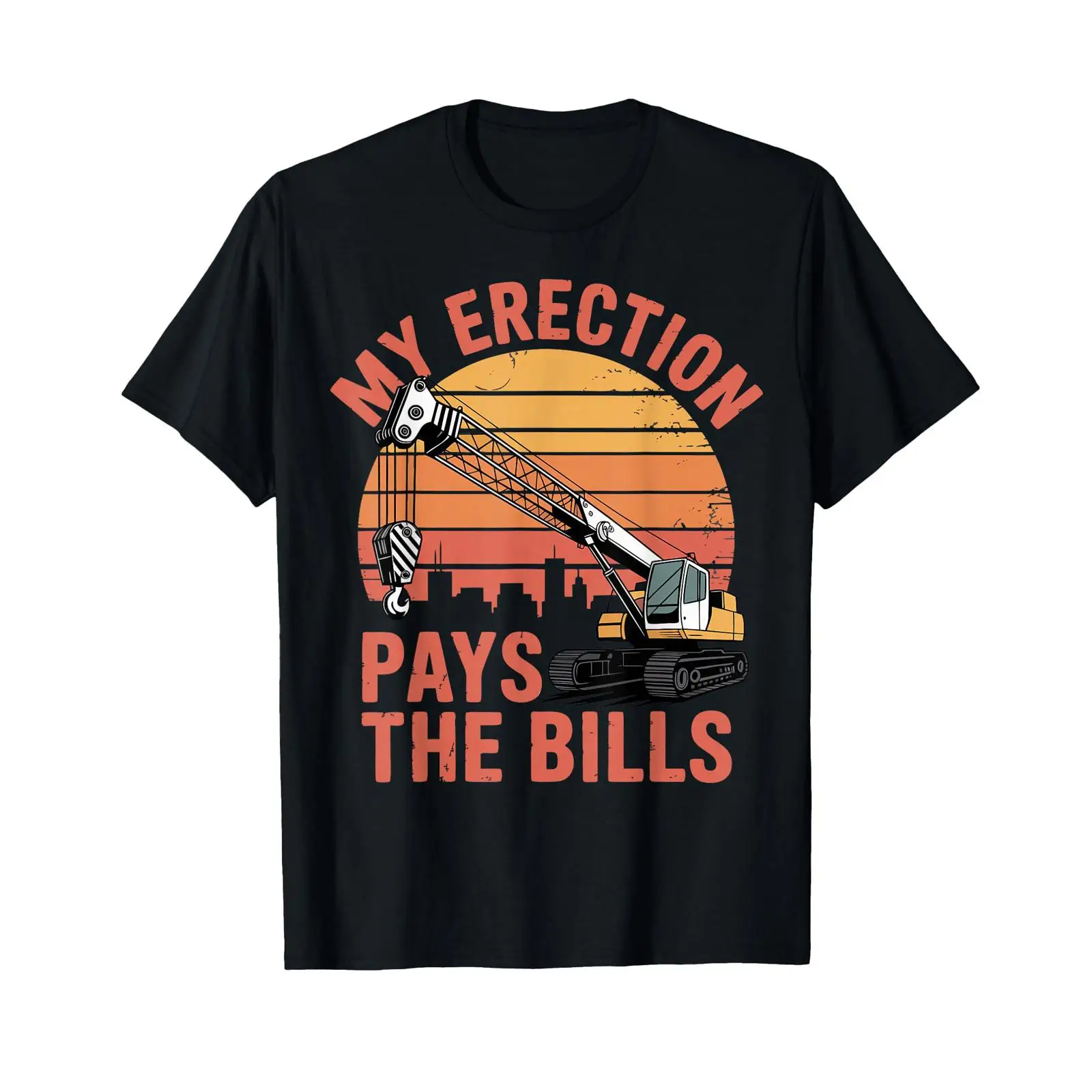 Heavy Equipment Operator Shirts - Profesjonalny operator dźwigu, koszulka z nadrukiem