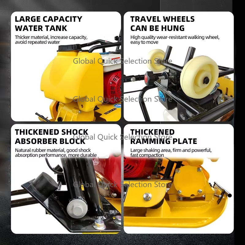Wibrator tarczowy dieslowy 6.5 – Plate Compactor Vibrator recenzja i cena