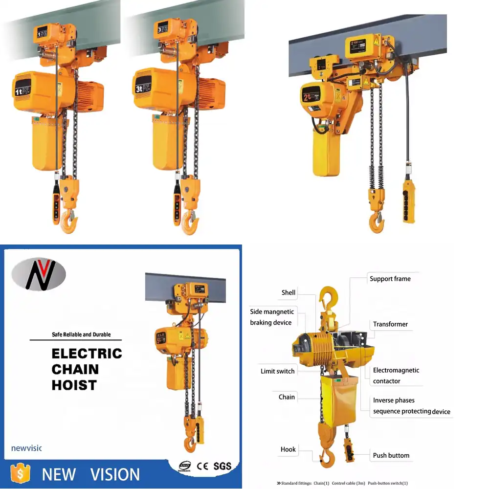 Wciągarka łańcuchowa Vision 1t – Electric Chain Hoist recenzja i cena