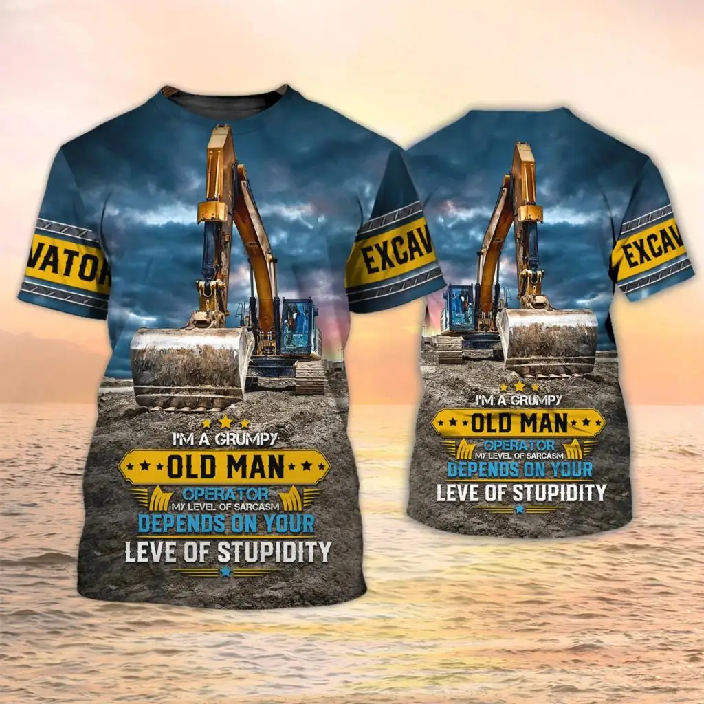 Koszulki z koparkami, koszulki – Heavy Equipment Operator Shirts recenzja i cena