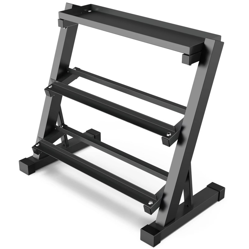 3-poziomowy stojak na hantle,  – Heavy Equipment Gym recenzja i cena