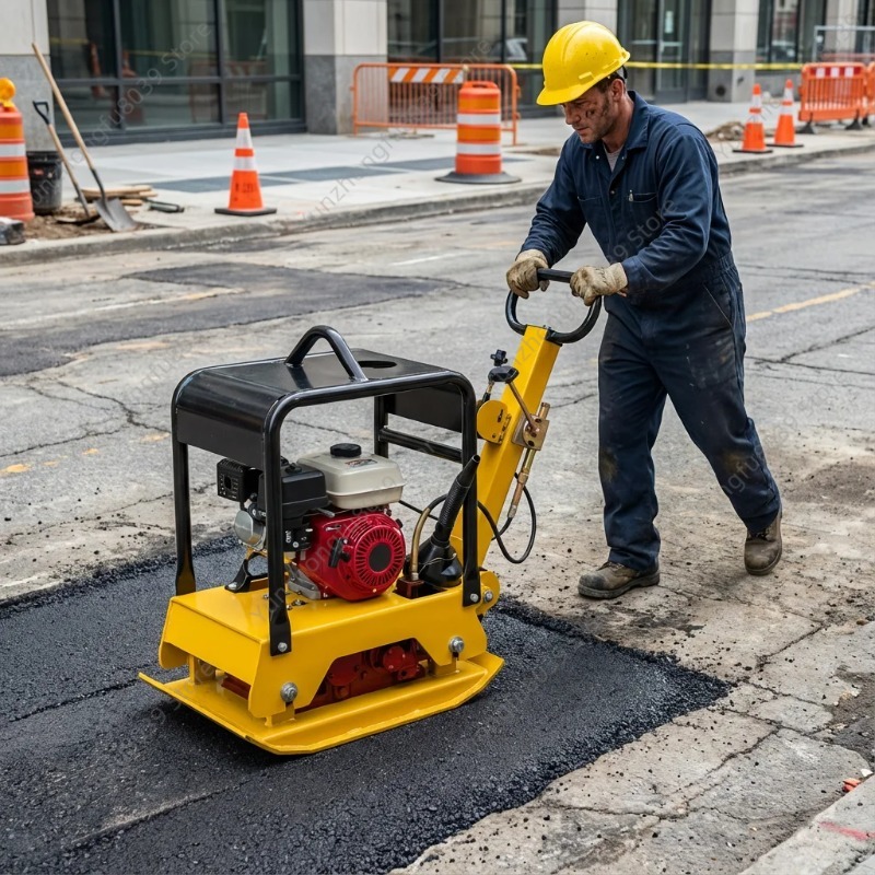 Kompaktor wibracyjny o wysokie – Plate Compactor Vibrator recenzja i cena