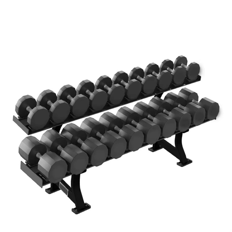 2-poziomowy regał na hantle na – Heavy Equipment Gym recenzja i cena